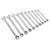Sealey AK63914 Combination Ratchet Spanner Set 10pc Extra-Long Metric