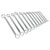 Sealey AK6328 Offset Double End Ring Spanner Set 12pc Metric