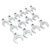 Siegen S01109 Crow's Foot Open End Spanner Set 14pc 1/2Sq Drive Metric