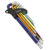 Sealey AK7191 Ball-End Hex Key Set 9pc Colour-Coded Extra Long Metric