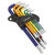 Sealey AK7193 TRX-Star* Key Set 9pc Colour-Coded Long