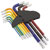 Sealey AK7193 TRX-Star* Key Set 9pc Colour-Coded Long