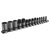 Sealey AK618B TRX-Star Socket Set 14pc 1/4 3/8 & 1/2SqDrive E4-E24 Blk Series