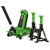 Sealey 3015CXHV Trolley Jack 3tonne Super Rocket Lift & Axle Stand (Pair) 3tonne