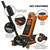 Sealey 3040AO Trolley Jack 3tonne Rocket Lift Orange
