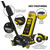 Sealey 3040AY Trolley Jack 3tonne Rocket Lift Yellow