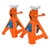 Sealey VS2002OR Axle Stands (Pair) 2tonne Cap /Stand Ratchet Type - Orange