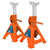 Sealey VS2002OR Axle Stands (Pair) 2tonne Cap /Stand Ratchet Type - Orange