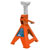 Sealey VS2002OR Axle Stands (Pair) 2tonne Cap /Stand Ratchet Type - Orange