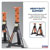 Sealey AS3O Axle Stands (Pair) 3tonne Capacity per Stand Orange