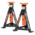 Sealey AS3O Axle Stands (Pair) 3tonne Capacity per Stand Orange