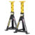 Sealey AS3Y Axle Stands (Pair) 3tonne Capacity per Stand Yellow