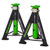 Sealey AS6G Axle Stands (Pair) 6tonne Capacity per Stand - Green