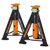 Sealey AS6O Axle Stands (Pair) 6tonne Capacity per Stand - Orange