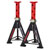 Sealey AS6R Axle Stands (Pair) 6tonne Capacity per Stand - Red