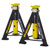 Sealey AS6Y Axle Stands (Pair) 6tonne Capacity per Stand - Yellow