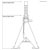 Sealey AAS3000 Axle Stands (Pair) 3tonne Capacity per Stand Auto Rise Ratchet