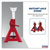 Sealey AAS3000 Axle Stands (Pair) 3tonne Capacity per Stand Auto Rise Ratchet