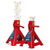 Sealey AAS3000 Axle Stands (Pair) 3tonne Capacity per Stand Auto Rise Ratchet