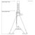 Sealey AAS10000 Axle Stands (Pair) 10tonne Capacity per Stand Auto Rise Ratchet