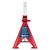 Sealey AAS10000 Axle Stands (Pair) 10tonne Capacity per Stand Auto Rise Ratchet