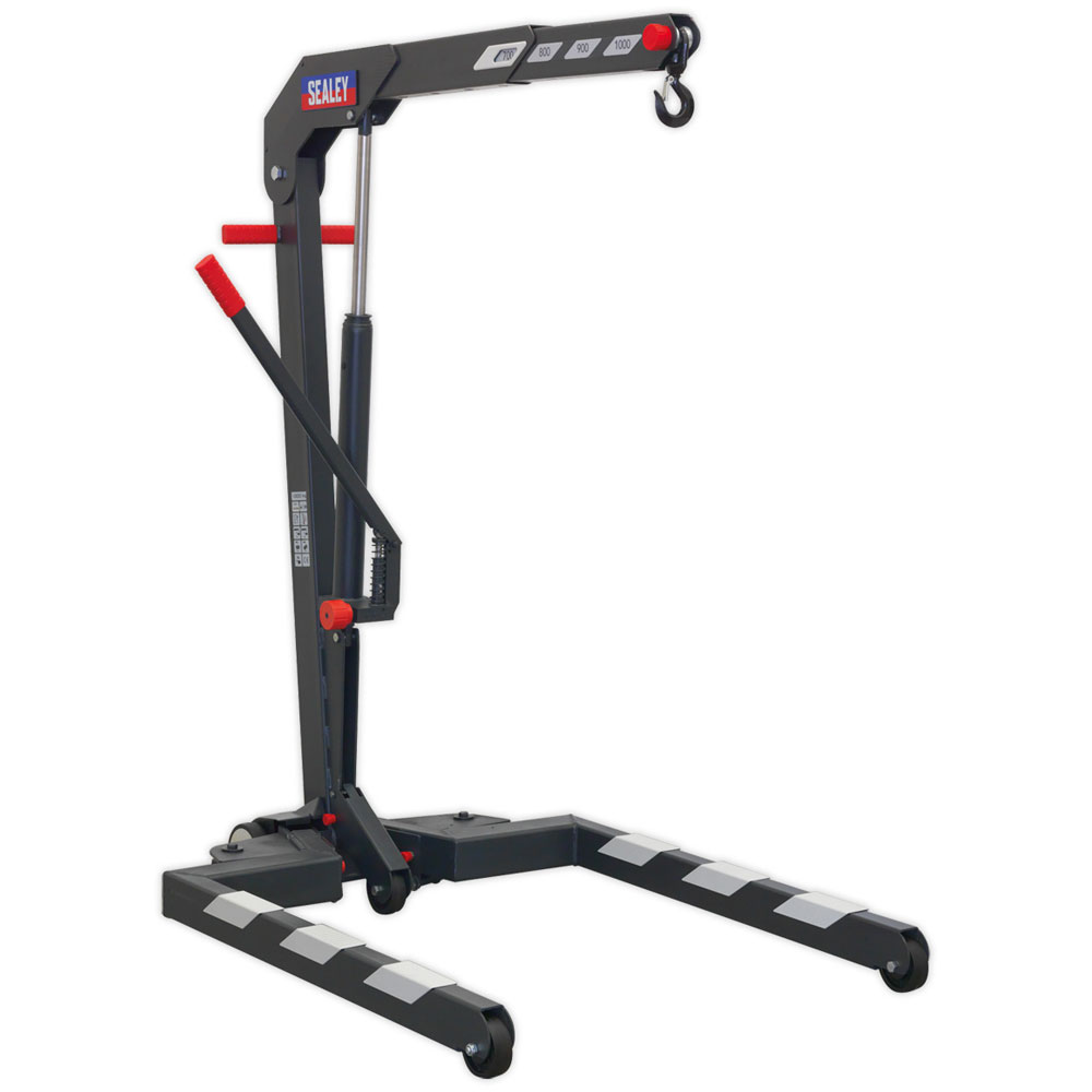 Sealey PFC101 Premier Folding Engine Crane 1tonne Rapid Online