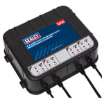 Sealey MBC420 Four Bank 6/12V 8Amp (4 x 2A) Auto Maintenance Charger