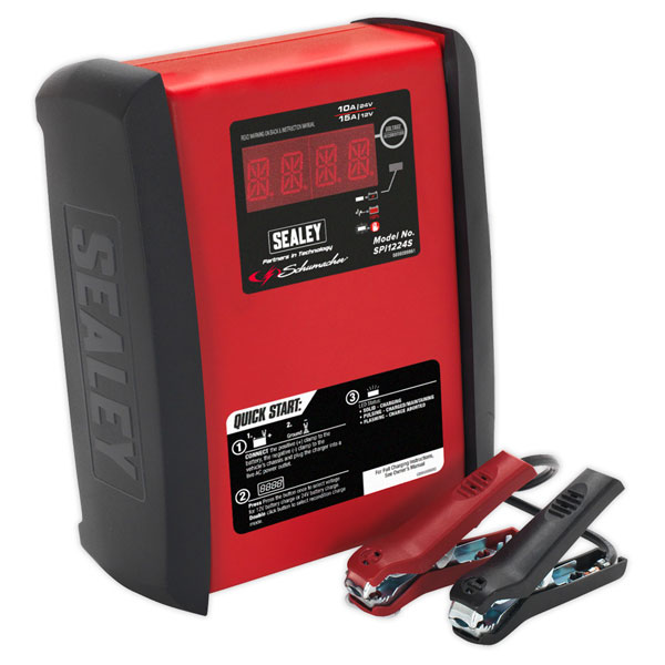 Sealey SPI1224S Schumacher® Intelli Speed Charge Battery Charger 1...