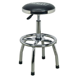 Sealey SCR17 Workshop Stool Heavy-Duty Pneumatic + Adjustable Height Swivel Seat