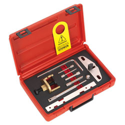 Sealey VSE5941 Diesel Engine Timing Tool Kit - Ford, PSA - Belt Drive