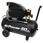 Sealey SAC5020A Compressor 50L Direct Drive 2hp