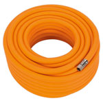 Sealey AHHC2038 Air Hose 20m x Ø10mm Hybrid High Visibility with 1/4"BSP Unions