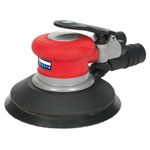 Sealey GSA05 Air Palm Random Orbital Sander Ø150mm Dust-Free