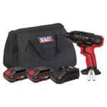 Sealey CP20VIDKIT Impact Driver Kit 1/4 Hex Drive 20V - 2 Batteries