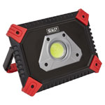 Sealey LED184 Rechargeable Portable Floodlight + Power Bank 20W COB LED