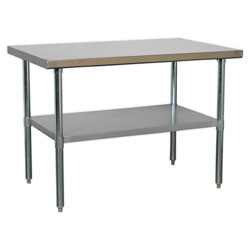 Sealey AP1248SS Stainless Steel Workbench 1.2m