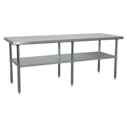 Sealey AP2184SS Stainless Steel Workbench 2.1m