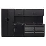 Sealey APMSCOMBO2SS Modular Storage System Combo - Stainless Steel Worktop