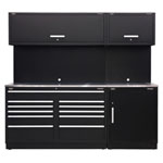 Sealey APMSCOMBO4SS Modular Storage System Combo - Stainless Steel Worktop