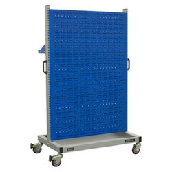 Sealey APICCOMBO1 Industrial Mobile Storage System with Shelf