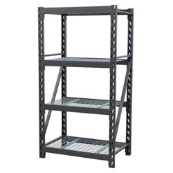 Sealey AP6372 Heavy-Duty Racking Unit + 4 Mesh Shelves 640kg Cap Per Level 978mm