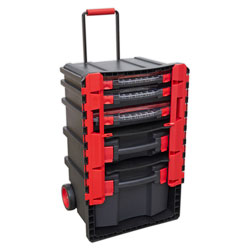 Sealey AP860 Professional Mobile Toolbox with 5 Removable Storage Cases