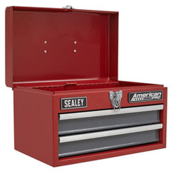 Sealey AP2602BB Toolbox 2 Drawer with Ball Bearing Slides