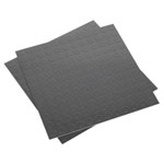 Sealey FT2S Vinyl Floor Tile with Peel & Stick Backing - Silver Coin Pack of 16