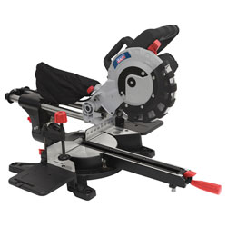 Sealey SMS216 Double Sliding Compound Mitre Saw Ø216mm