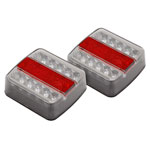 Sealey TB18LED Lighting Cluster Rear Square LED 12V