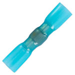 Sealey HSSB25B Heat Shrink Butt Connector with Crimp & Solder Blue Pack of 25