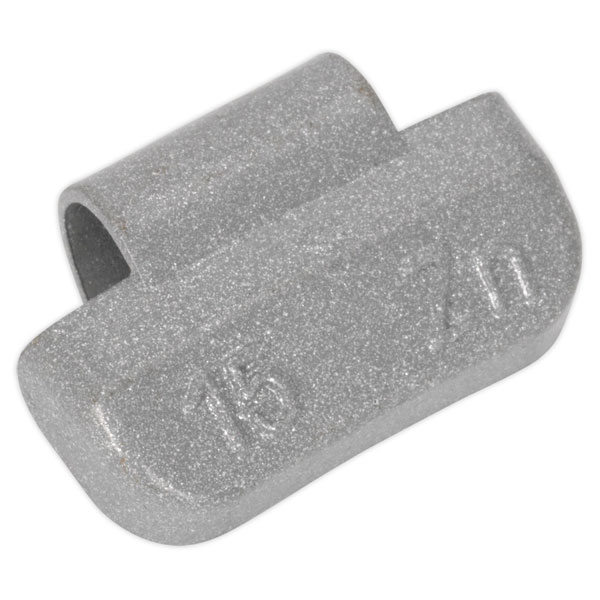 Sealey WWAH15 Wheel Weight 15g Hammer-On Plastic Coated Zinc Alloy...