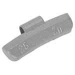 Sealey WWAH25 Wheel Weight 25g Hammer-On Plastic Coated Zinc Alloy Wheels Pk 100