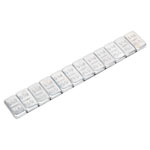 Sealey WWSA5 Wheel Weight 5g Adhesive Zinc Plated Steel Strip of 12 Pack of 100